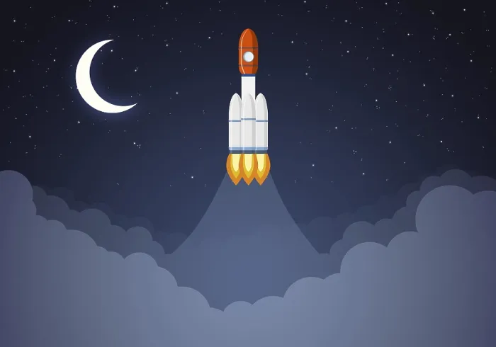 Framed Print : Art Launch Rocket with Sky Space Print Framed Print : Art Launch Rocket with Sky Space Print