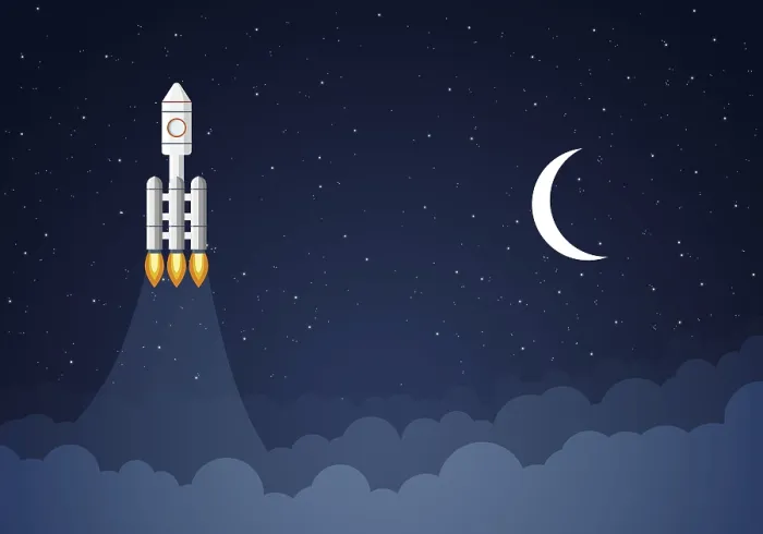 Framed Print : Art Launch Rocket with Sky Space Print Framed Print : Art Launch Rocket with Sky Space Print