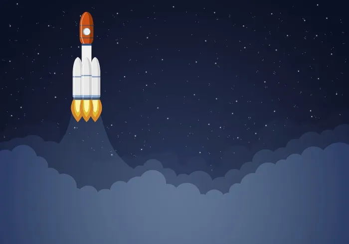 Framed Print : Art Launch Rocket with Sky Space Print Framed Print : Art Launch Rocket with Sky Space Print