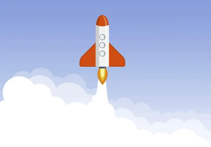 Framed Print : Art Launch Rocket with Sky Space Print Framed Print : Art Launch Rocket with Sky Space Print