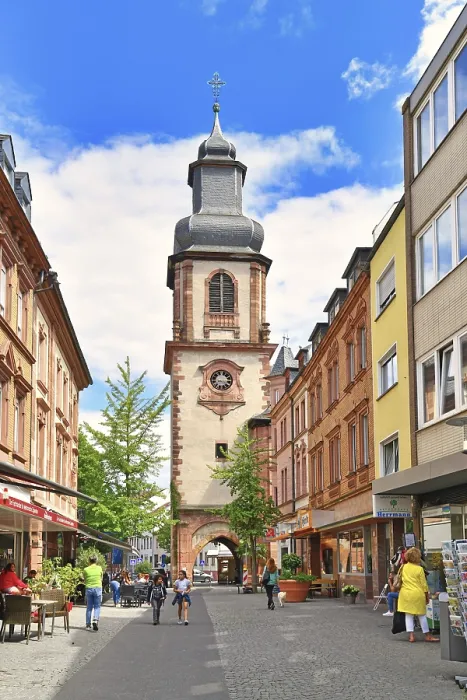 Framed Print : Aschaffenburg Historic Print, Germany Framed Print : Aschaffenburg Historic Print, Germany