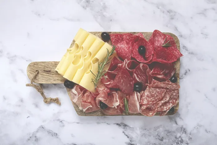 Framed Print : Assorted Meat Platter Print Framed Print : Assorted Meat Platter Print