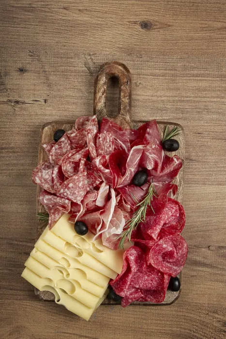Framed Print : Assorted Meat and Cheese Print Framed Print : Assorted Meat and Cheese Print