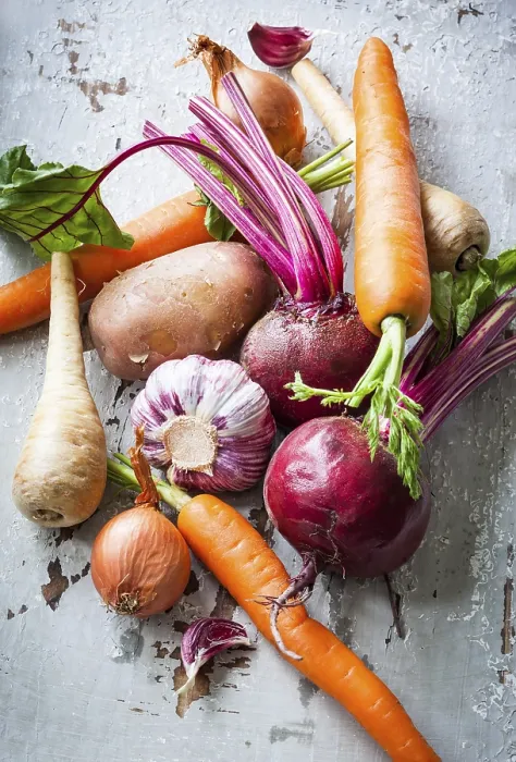 Framed Print : Assorted Root Vegetables Print Framed Print : Assorted Root Vegetables Print