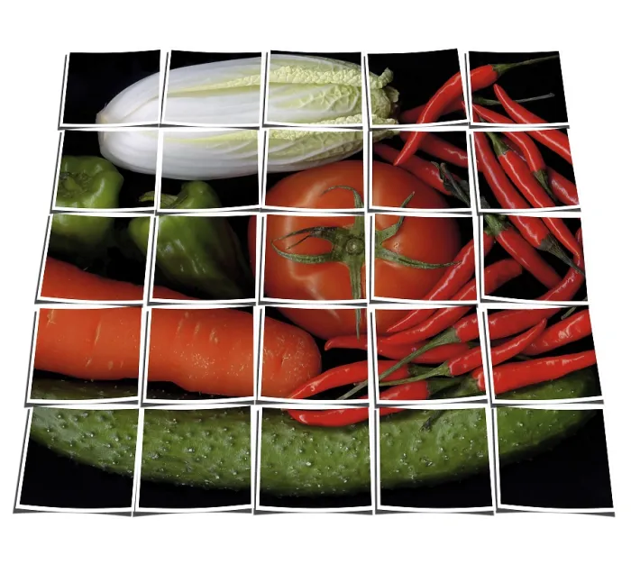 Framed Print : Assorted Vegetables Print on Black Background Collage Framed Print : Assorted Vegetables Print on Black Background Collage