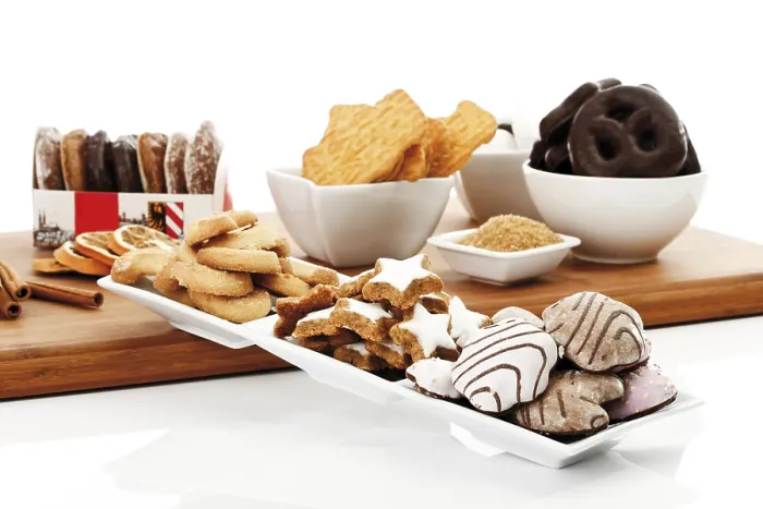 Framed Print : Christmas Biscuit Assortment Print Framed Print : Christmas Biscuit Assortment Print