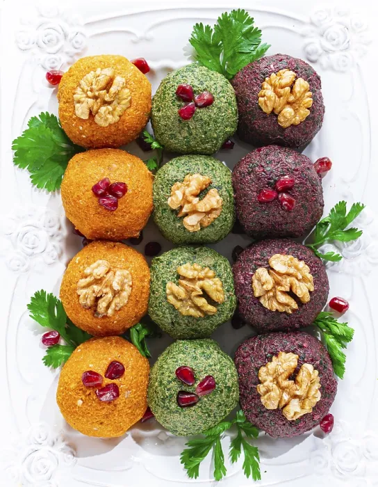 Framed Print : Assortment of Pkhali Print, Georgian Appetizer Framed Print : Assortment of Pkhali Print, Georgian Appetizer