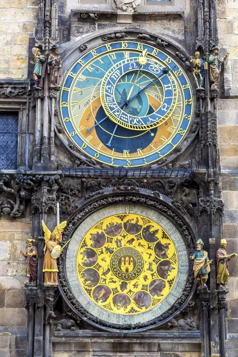 Framed Print : Astronomical Clock Print, Prague, Czech Republic