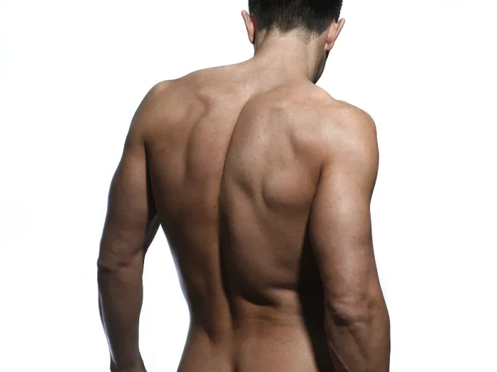 Framed Print : Athletic Man Print - Back and Shoulders Framed Print : Athletic Man Print - Back and Shoulders