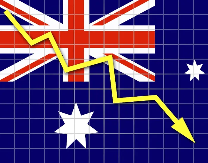 Framed Print : The Australian Flag and Arrow Graph Print Framed Print : The Australian Flag and Arrow Graph Print