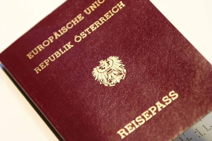 Framed Print : Austrian Passport Print Framed Print : Austrian Passport Print