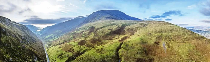 Framed Print : Autumn Colours over Mach Loop Drone Print, Wales, UK Framed Print : Autumn Colours over Mach Loop Drone Print, Wales, UK