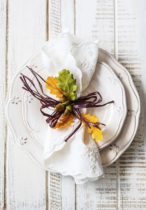 Framed Print : Autumn Table Setting Print Framed Print : Autumn Table Setting Print