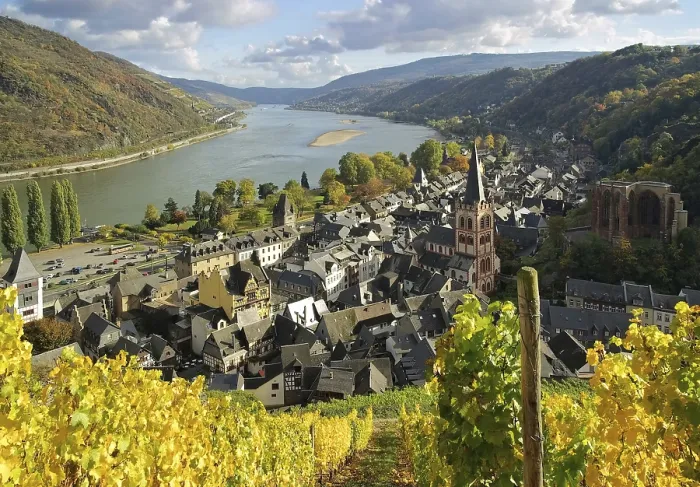 Framed Print : Bacharach 09 Print Framed Print : Bacharach 09 Print