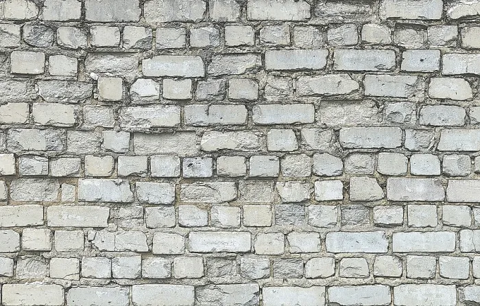 Framed Print : Old White Brick Wall Print Framed Print : Old White Brick Wall Print