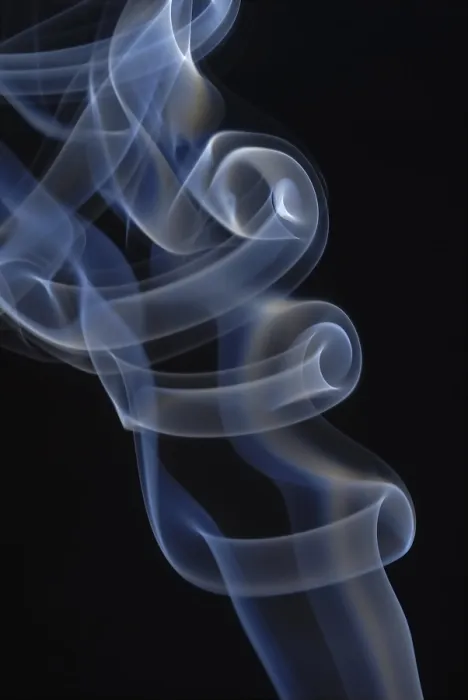 Framed Print : Backlit Incense Print with Black Backdrop Framed Print : Backlit Incense Print with Black Backdrop