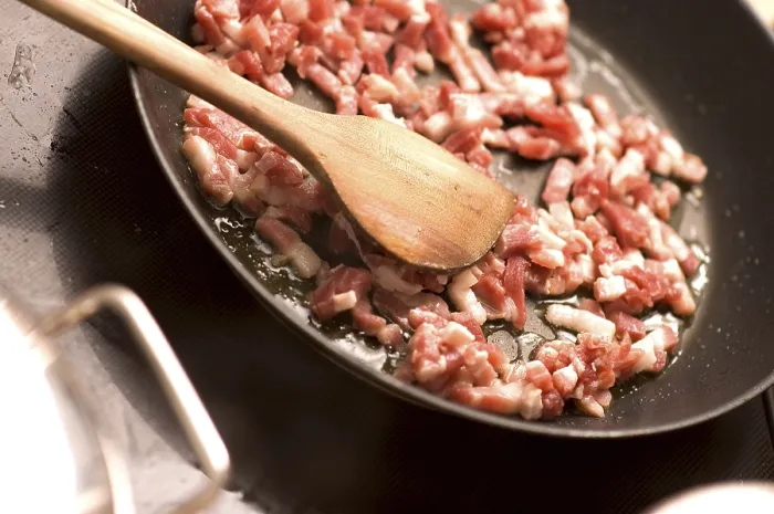 Framed Print : Bacon in the pan Print Framed Print : Bacon in the pan Print