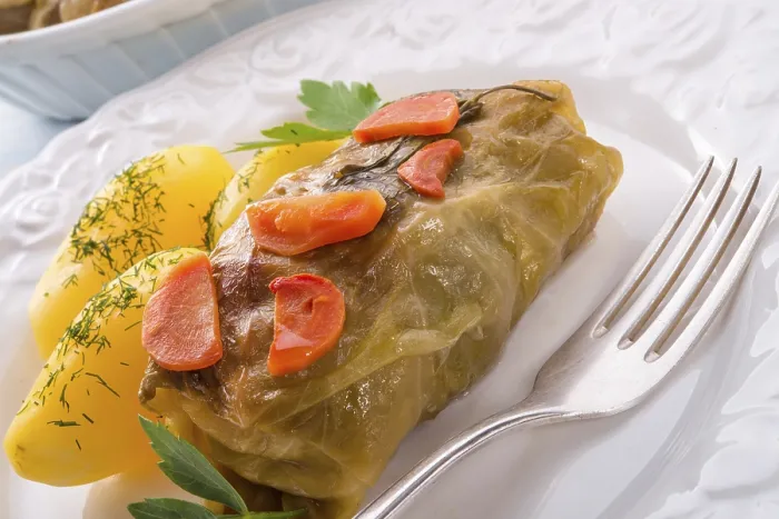 Framed Print : Baked Cabbage Rolls Print Framed Print : Baked Cabbage Rolls Print