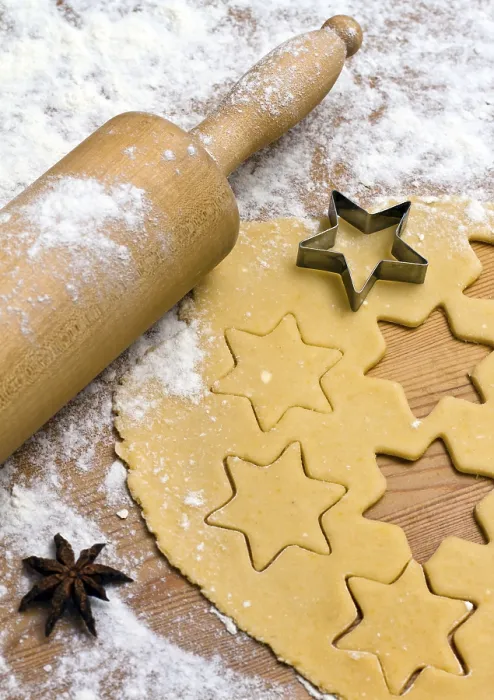 Framed Print : Austrian Advent Baking Print Framed Print : Austrian Advent Baking Print