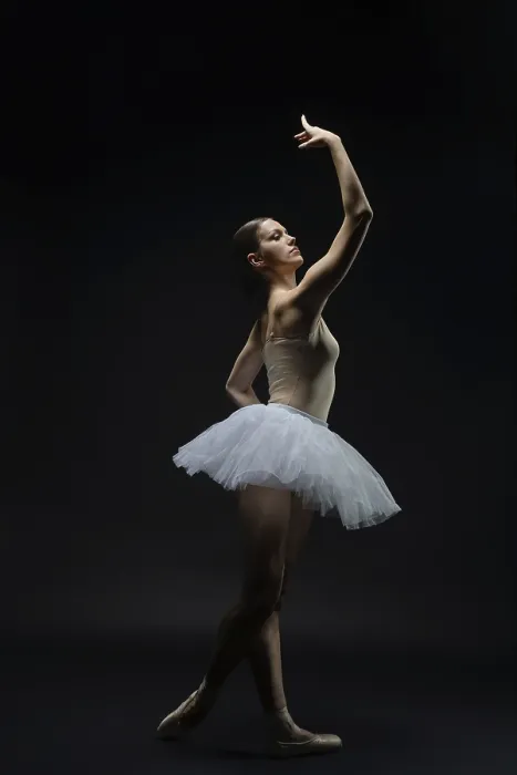 Framed Print : Elegant Ballet Dancer Print Framed Print : Elegant Ballet Dancer Print