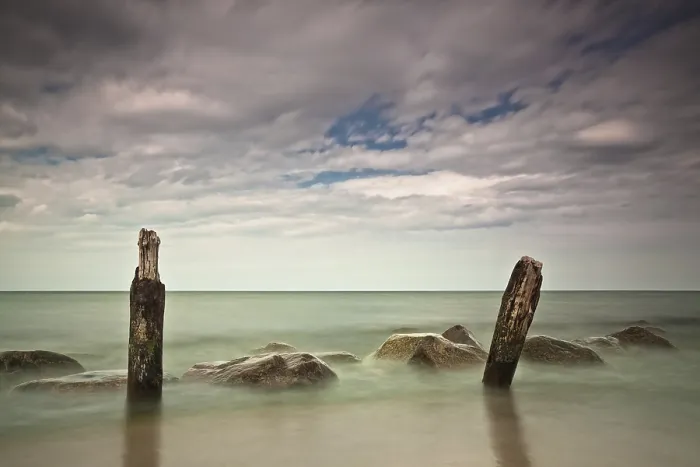 Framed Print : Baltic Coast Print