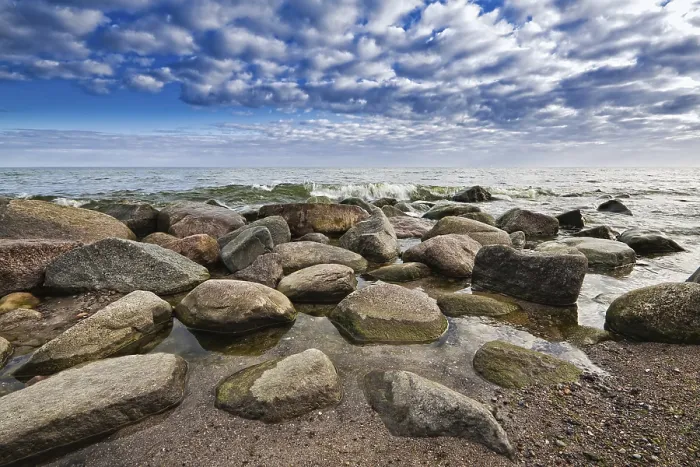 Framed Print : Baltic Coast Print Framed Print : Baltic Coast Print