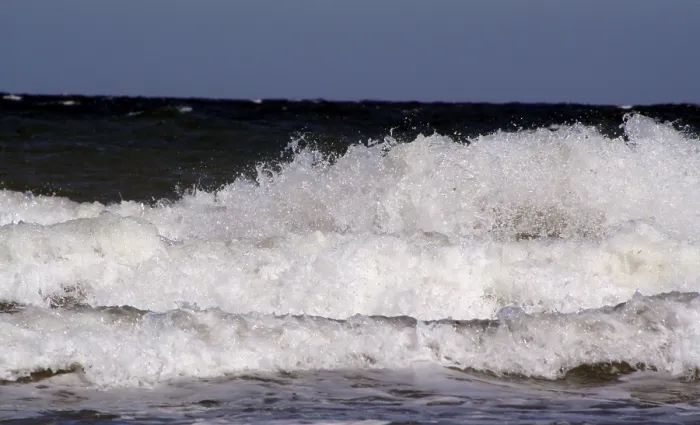 Framed Print : Baltic Sea Waves Print Framed Print : Baltic Sea Waves Print