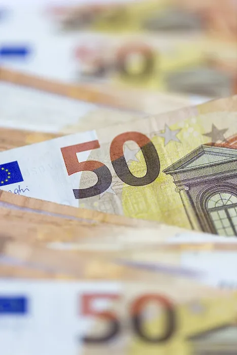 Framed Print : 50 Euro Banknote Print Framed Print : 50 Euro Banknote Print