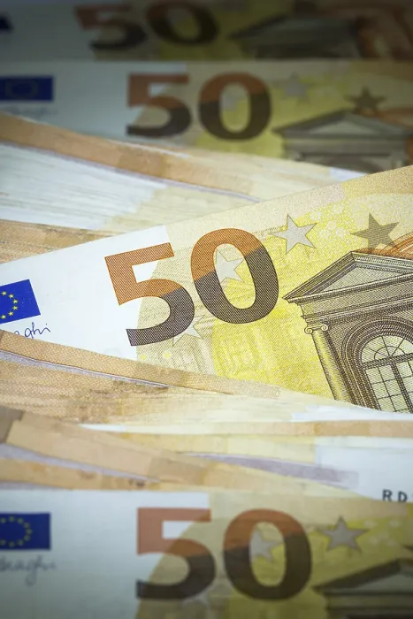Framed Print : 50 Euro Banknote Print Framed Print : 50 Euro Banknote Print
