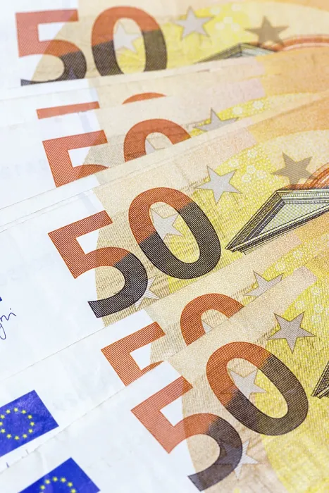Framed Print : 50 Euro Banknote Print Framed Print : 50 Euro Banknote Print