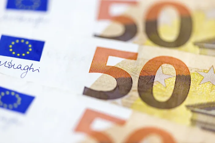 Framed Print : 50 Euro Banknote Print Framed Print : 50 Euro Banknote Print