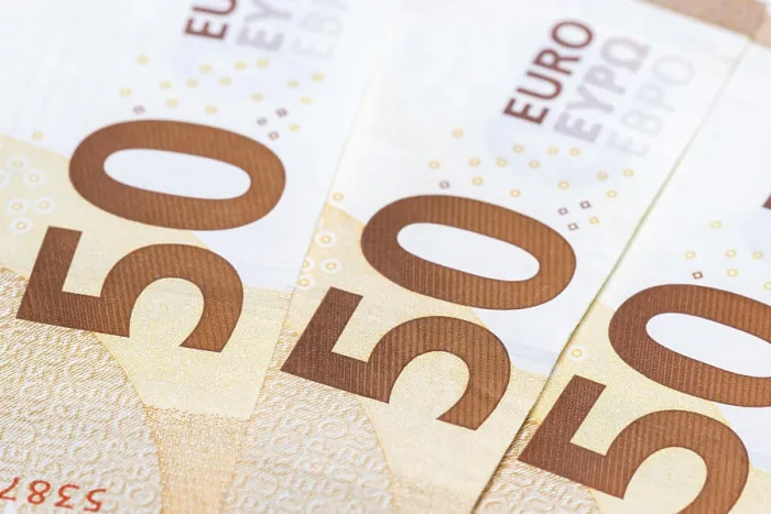 Framed Print : 50 Euro Banknote Print Framed Print : 50 Euro Banknote Print