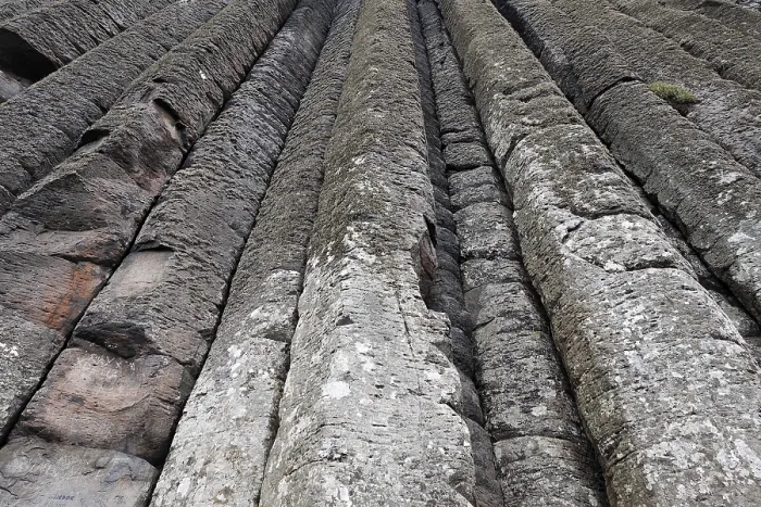 Framed Print : Basalt Columns Print at Giant's Causeway, Northern Ireland