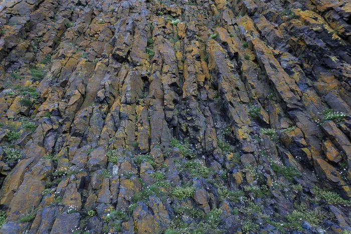 Framed Print : Basalt Columns Print, Stykkisholmur, Iceland Framed Print : Basalt Columns Print, Stykkisholmur, Iceland