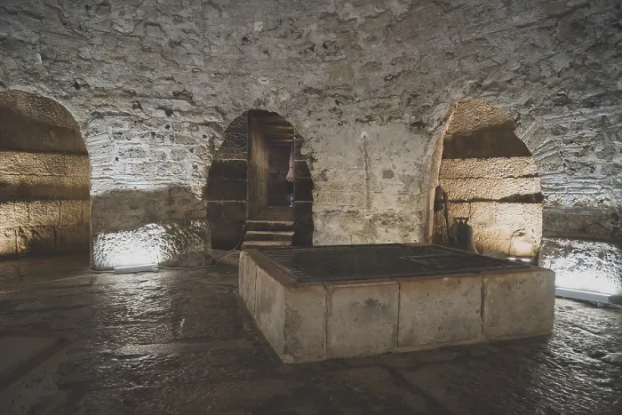Framed Print : Basement of Diocletian's Palace Print, Split Croatia Framed Print : Basement of Diocletian's Palace Print, Split Croatia