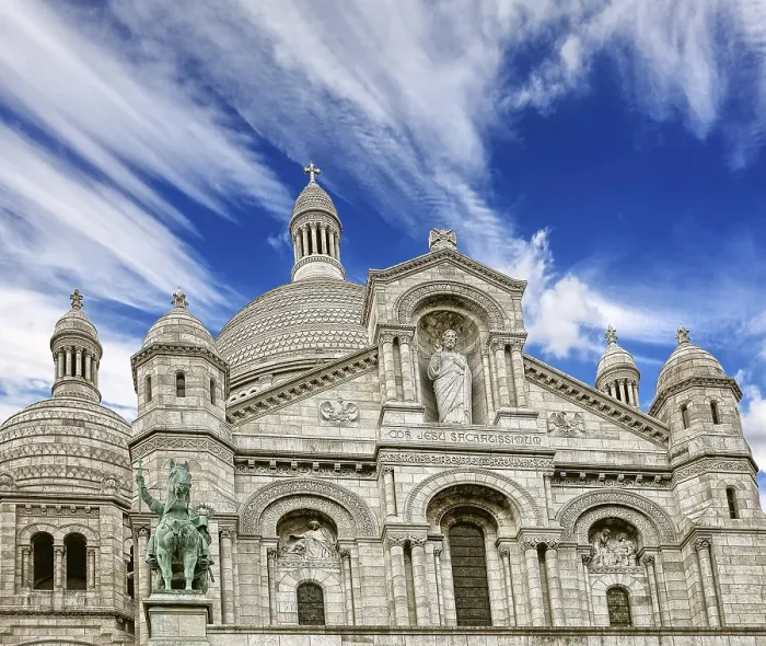 Framed Print : Basilica in Paris Print Framed Print : Basilica in Paris Print