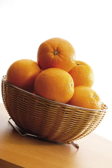 Framed Print : Basket of Oranges Print Framed Print : Basket of Oranges Print