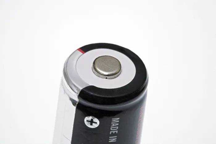 Framed Print : Battery Macro Print - Close-Up Image Framed Print : Battery Macro Print - Close-Up Image