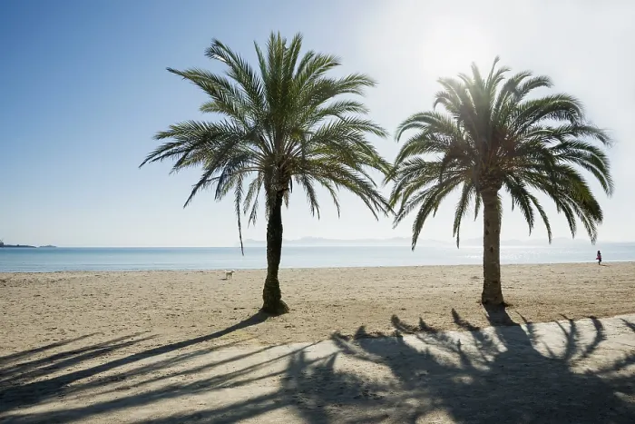 Framed Print : Can Picafort Beach Print, Majorca, Spain Framed Print : Can Picafort Beach Print, Majorca, Spain
