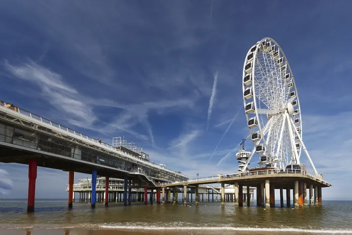 Framed Print : At the Beach of Scheveningen Print Framed Print : At the Beach of Scheveningen Print