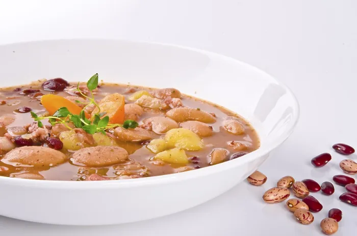 Framed Print : Bean Soup Print Framed Print : Bean Soup Print