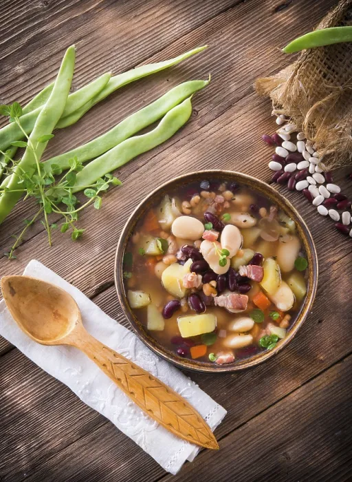 Framed Print : Beans Soup Print Framed Print : Beans Soup Print