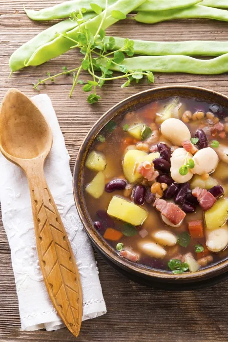 Framed Print : Beans Soup Print Framed Print : Beans Soup Print