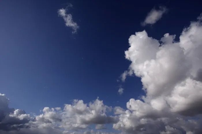 Framed Print : Beautiful Clouds Deep Blue Sky Print Framed Print : Beautiful Clouds Deep Blue Sky Print