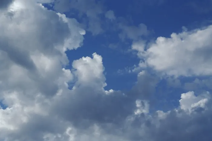 Framed Print : Beautiful Clouds Print on Deep Blue Sky Framed Print : Beautiful Clouds Print on Deep Blue Sky