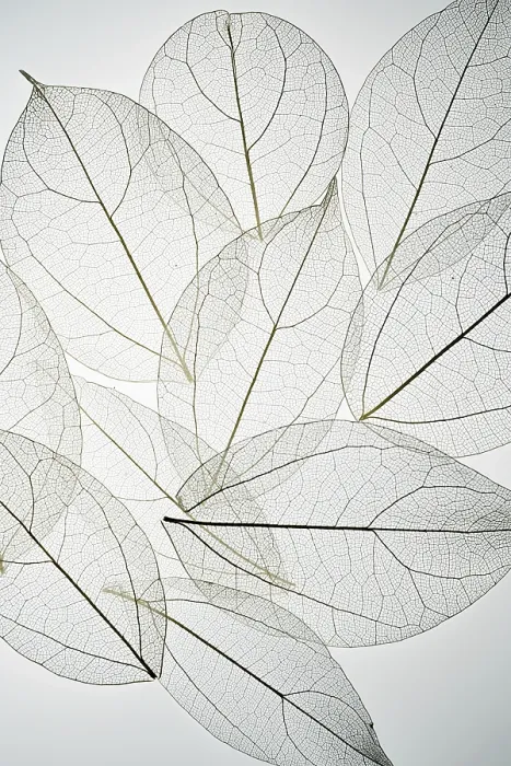 Framed Print : Leaf Skeletons Print: Intricate Vein Patterns and Textures Framed Print : Leaf Skeletons Print: Intricate Vein Patterns and Textures