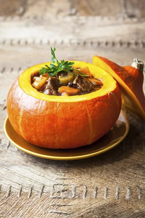 Framed Print : Beef Stew in Pumpkin Print Framed Print : Beef Stew in Pumpkin Print
