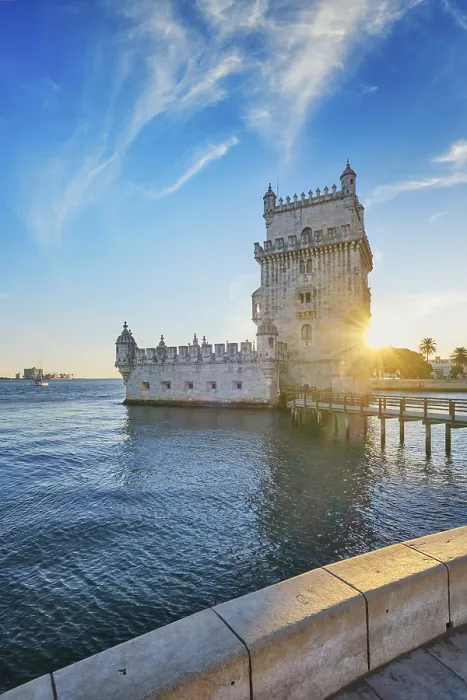 Framed Print : Belem Tower Print at Sunset, Lisbon, Portugal Framed Print : Belem Tower Print at Sunset, Lisbon, Portugal