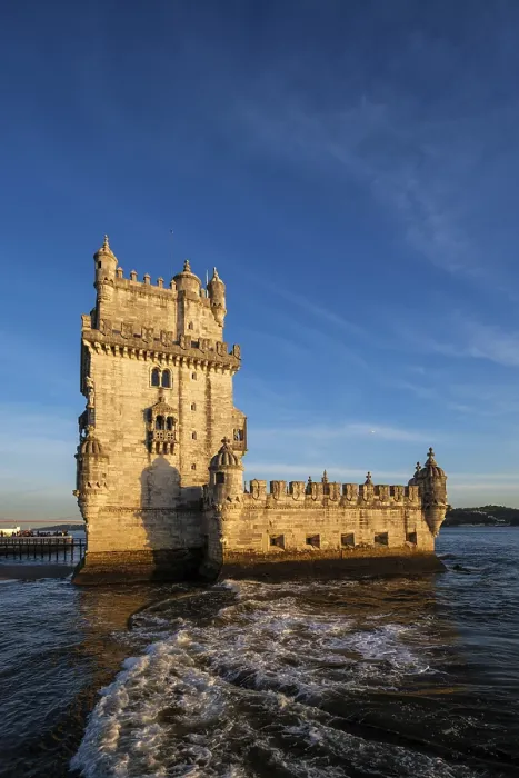 Framed Print : Belem Tower Print at Sunset on the Tagus River, Lisbon Framed Print : Belem Tower Print at Sunset on the Tagus River, Lisbon