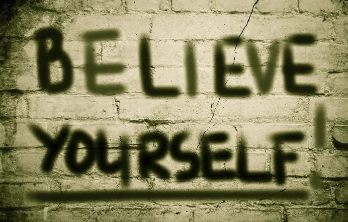 Framed Print : Believe In Yourself Print Concept Framed Print : Believe In Yourself Print Concept